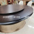 Dining Room Box Solid Wood Electric Dining Table Private Villa Electric round Table Modern Light Luxury round Table