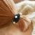 Korean Style Rivet Colorful Pearl Hair Band Towel Ring Elastic Hair String Head Rope All-Match Practical Rubber Band Stall Goods