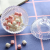 Three-Claw Transparent Glass Candy Handleless Cup Jewelry Storage Box