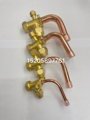 High Quality Copper Air-Conditioning Stop Valve Air Conditioning Service Valve Air Conditioning Valve
