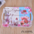 European-Style Printing Tray Imitation Porcelain Melamine Tray Plastic Rectangular Tray Canteen Tableware Cake Bread Tray