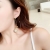 Korean Fashion Fish Tail Long Tassel 2021 New Internet Celebrity Temperament Stud Earrings