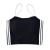 Seamless Ice Silk Oil Painting of Girl All-Match Sports Striped Camisole Breathable Safety Tube Top Underwear for Women