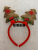 New Arrival Hot Sale Christmas Party Headdress Fabric Christmas Tree Headband