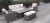 Factory Direct Sales Outdoor Leisure Rattan Couch Fashion Courtyard Outdoor Balcony Rattan Table and Chairs Combination 