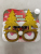 Christmas Sequined Glasses Frame Christmas Hat Tree Snowman Old Man Plastic Glasses New Year Gift Christmas Gift Decoration Props