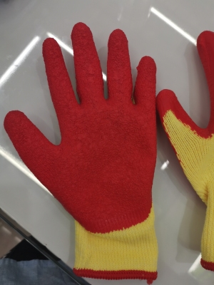 Cotton Yarn Wrinkle Gloves