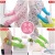 Fleece-Lined Thickened Dishwashing Gloves Waterproof Rubber Laundry PVC Pu Sleeve Plastic Kitchen Household Gloves