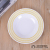 round Bone Dish Household Melamine Plastic Cake Table Garbage Side Plate Fruit Plate Cute Light Luxury Small Plate