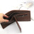 Menbense New Men's Short Retro Wallet Large Capacity Fashion Casual Multiple Card Slots Men's Zipper Wallet