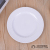 Melamine Dish Hotel Supplies Imitation Porcelain Steak Plate Copy Plate Dish All White Tableware Platter Salad Fruit Plate