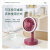 Desktop Fan Desk Lamp Little Fan Student Dormitory Desktop USB Mute Household Portable Chargeable Floor Fan