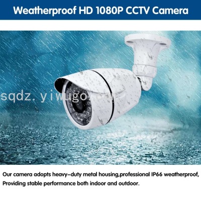 Camera 1080P Coaxial HD AHD Surveillance Infrared Waterproof BNC Interface 2 Million Probe
