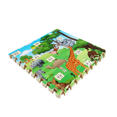 Child Play Mat Eva Splicing Mat Cartoon Foam Floor Mat Household Baby Crawling Mat Thickened Puzzle Mat