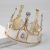 Cake Decorative Crown Adult Retro Birthday Topper for Baking Upright Queen Decoration Headdress Plastic Stall Supply