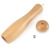 Beech Pepper Grinder Manual Solid Wood Black Pepper Pepper Mill Bottle Spice Jar Ceramic Grinding Core Pepper Mill