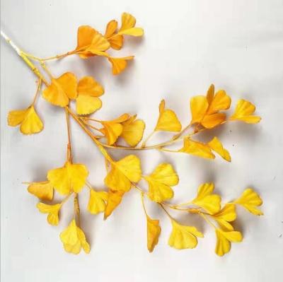 Simulation Single Ginkgo Leaf Wedding Road Set Wedding Home Decoration Artificial Fake Flower Simulation Bouquet