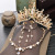 Crown Bridal Headband Headdress Bridal Ornament Mori Style Wedding Hair Accessories Korean Veil Crown Wedding Wedding Set