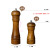 Pepper Grinder Manual Carbon Steel Grinding Core Pepper Mill Kitchen Seasoning Pepper Mill Bottle Ground Black Pepper Grinder