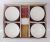 Japanese-Style Red Rich Decals Ceramic Tableware Gift Box Personalized Set Household 4 Bowls 4 Chopsticks