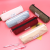 New Korean Artistic Corduroy Pencil  Instagram Red Style Creative Simple Pencil Case Student Storage Stationery Case