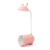 Cross-Border Cubby Lamp Bunny Touch LED Night Light USB Rechargeable Desktop Storage Folding Mirror Table Lamp