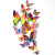 3d Three-Dimensional Simulation Butterfly Furniture Decoration Children's Room Layout Scene Props Wall Stickers