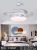 Factory Direct Sales Invisible Fan-Style Ceiling Lamp Variable Frequency Electric Fan with Light Remote Control LED Ceiling Fan Lights