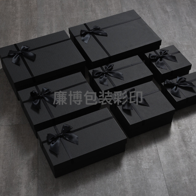 Rectangular Bow Gift Box, Valentine's Day, DIY, Customized Gift Box