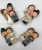 Resin Bridegroom Bride Wedding Series Refridgerator Magnets Wall Stickers Accessories
