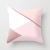 Double-Sided Sofa Pillow Short Plush Fabric Nordic Living Room Chair Cushion Bed Head Cushion Cover Backrest Pillowcase Square
