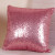 Cross-Border European Sequined Pillow Cushion Pure Color Sequins Pillow Cover Car Sofa Cushion Pillow Factory Direct Sales