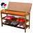 Shoe Changing Stool Cabinet Household European-Style Simple Bamboo Door Try-on Shoe Stool Storage Storage Stool Shoe Rack