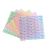 Luminous Card Paper Origami Transparent Color Support Customized Diy Paper Crane Love Rose