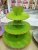 Solid Color Three-Layer Cake Stand