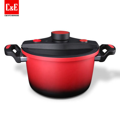 New Micro Pressure Cooker Stockpot Stew-Pan Composite Bottom Pressure Cooker Induction Cooker Open Fire Stove Universal