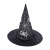 Halloween Wizard's Hat Oxford Cloth Single Layer Monochrome Printing Witch Hat Ghost Festival Dress up Custom Pattern