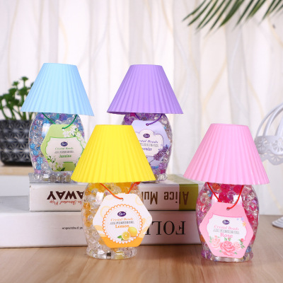 Solid Fragrance Agent Deodorant Aromatic Plastic Bottled Creative Table Lamp Air Freshing Agent in Stock Wholesale