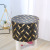 Flower Box Packing Box round Barrel Packaging Gift Gift Box High-Grade Bronzing Diamond Lattice Flower Pot round Scarf Box