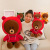 Factory Supply Cute Sweatshirt Brown Bear Plush Toy Toy Bear Sleeping Pillow Gifts for Girlfriend Doll