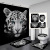Direct Sales 3D Digital Printed Thickening Waterproof and Mildew-Proof Bathroom Shower Curtain Single Four-Piece Factory Direct Sales