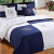 Hotel Bed Linen Cloth Product Four-Piece Set Embroidered Cotton Guest Room Cloth Product Pillowcase Bed Sheet 