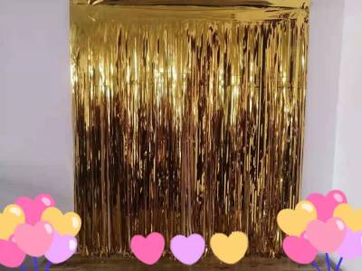 1*1M Tinsel Curtain Party Decoration Hotel Background Festival Celebration Dance Party Decoration Can Be Customized