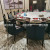 Kunming International Resort Hotel Solid Wood Dining Table and Chair Customized Club New Chinese Solid Wood Dining Chair