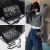 New Diamond Chain Women 'S Bag Shoulder Bag Underarm Crossbody Small Square Bag Western Style Cell Phone Bag Fashion