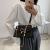 This Year's Popular Bag for Women 2021 New Fashion Pearl Chain Bag Shoulder Crossbody French Small Square Bag Cross-Border