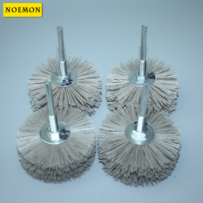Polishing Flower Head DuPont Nylon Abrasive Silk Wood Carving Root Carving Relief Wear-Resistant Polishing Brush
