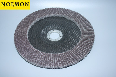 Factory Direct Supply 7-Inch Calcined Black Sand Net Cover Louvre Blade Flap Disc 180mm Calcined Polishing Wheel