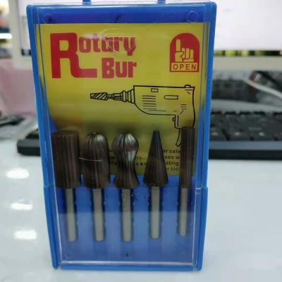 Noemon5-Piece Hard Steel Rotary File Foreign Trade Exclusive for Customization