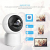 360-Degree Panoramic WiFi Probe Camera with Mobile Phone Remote Indoor HD Night Vision Wireless Home